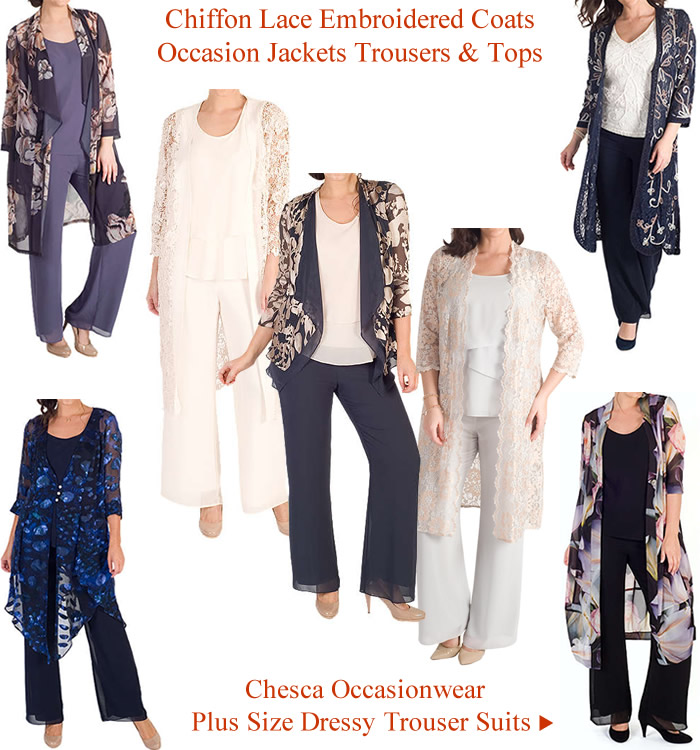 plus size formal pants and tops