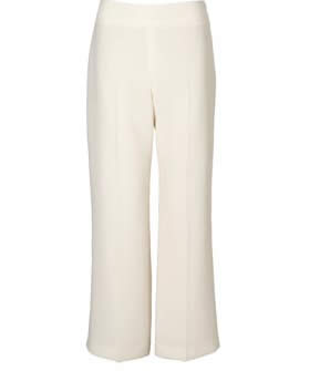 Evening and Occasion Ivory Trousers for ladies